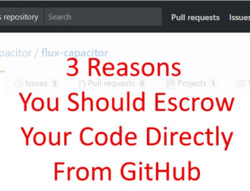 3 Reasons You Should Escrow Your Code Directly From GitHub