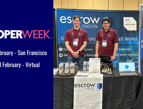 Success at DeveloperWeek in San Francisco for the Escrow London North America Team