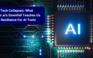AI chip fixed to a motherboard